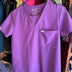 Figs extra small scrubs ultra violet